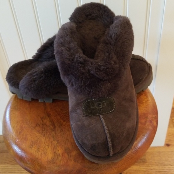 chocolate ugg slippers